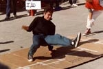 Breakdancing at homecoming, 1983