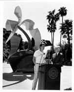 Dedication of the Centennial Sculpture, 1984