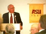 Chuck Backus,	Provost of ASU East, 1996