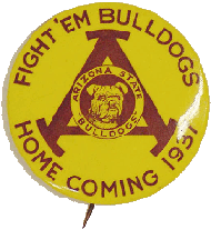 Bulldog Mascot Pin