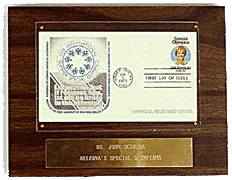 Special Olympics Plaque