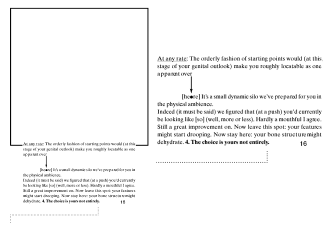 Éclat page 16, and enlarged detail