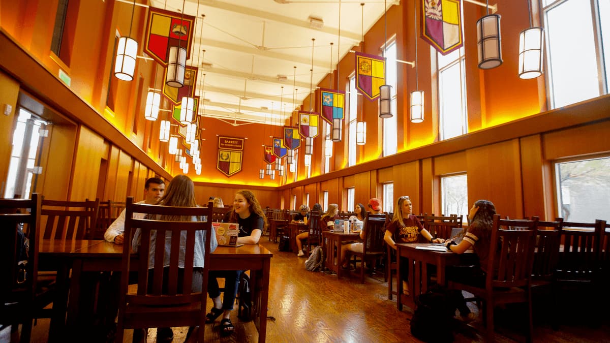 Barrett dining hall