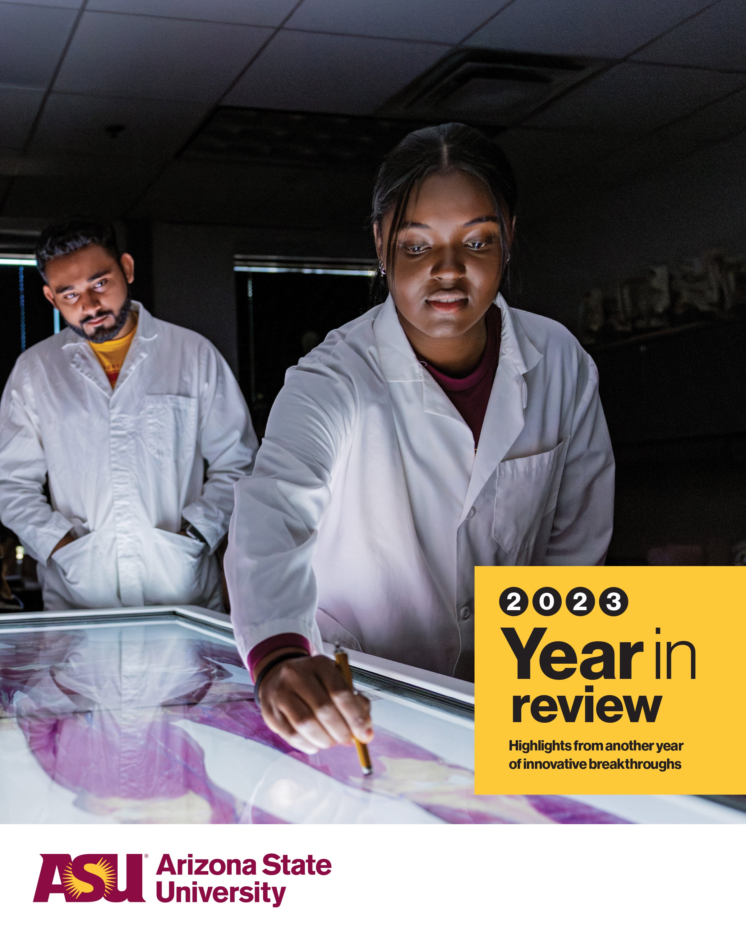 Arizona State University 2023 Year in Review cover image