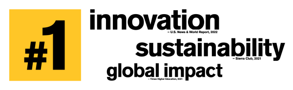 #1 in innovation, sustainability and global impact